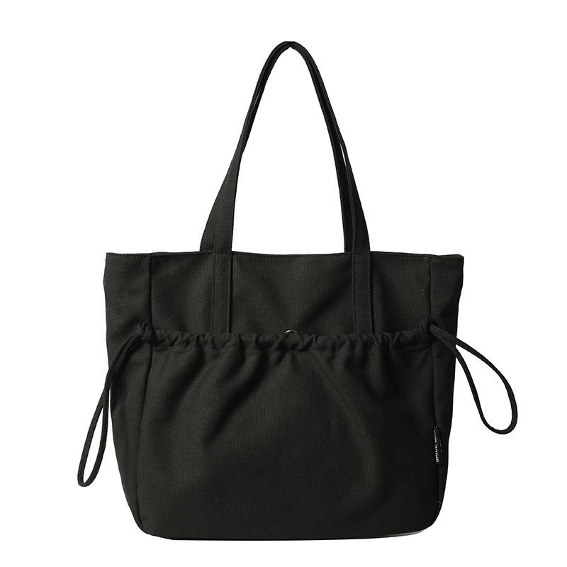 Large capacity fashionable solid color casual bag 2025 spring new versatile shoulder underarm bag tote bag