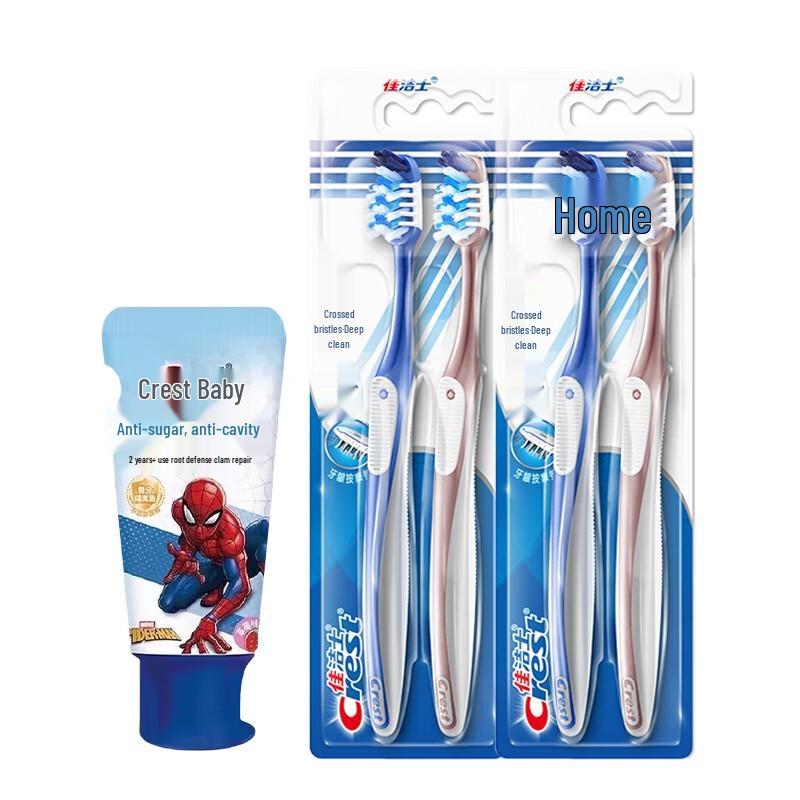 

Crest Anti-Cavity Kids Toothpaste with Spider-Man and Toothbrush Set