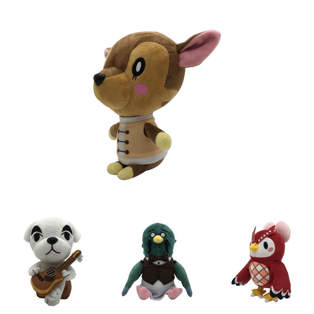 Adorable Animal Crossing Tom Nook Kk Plush Toy Raccoon Soft Stuffed Doll For Kids