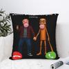 Pillow Case John Pork and Tung Tung Tung Sahur Is Calling Brianrot Comfy Pillow Cover For Bedroom Home Decor Trendy Pillowcases