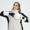 Yousheng Winter Heated Gloves Men Women Electric Heating Gloves with 1200mAh Battery 3 Heating Levels Rechargeable Heated Gloves for Skiing Cycling