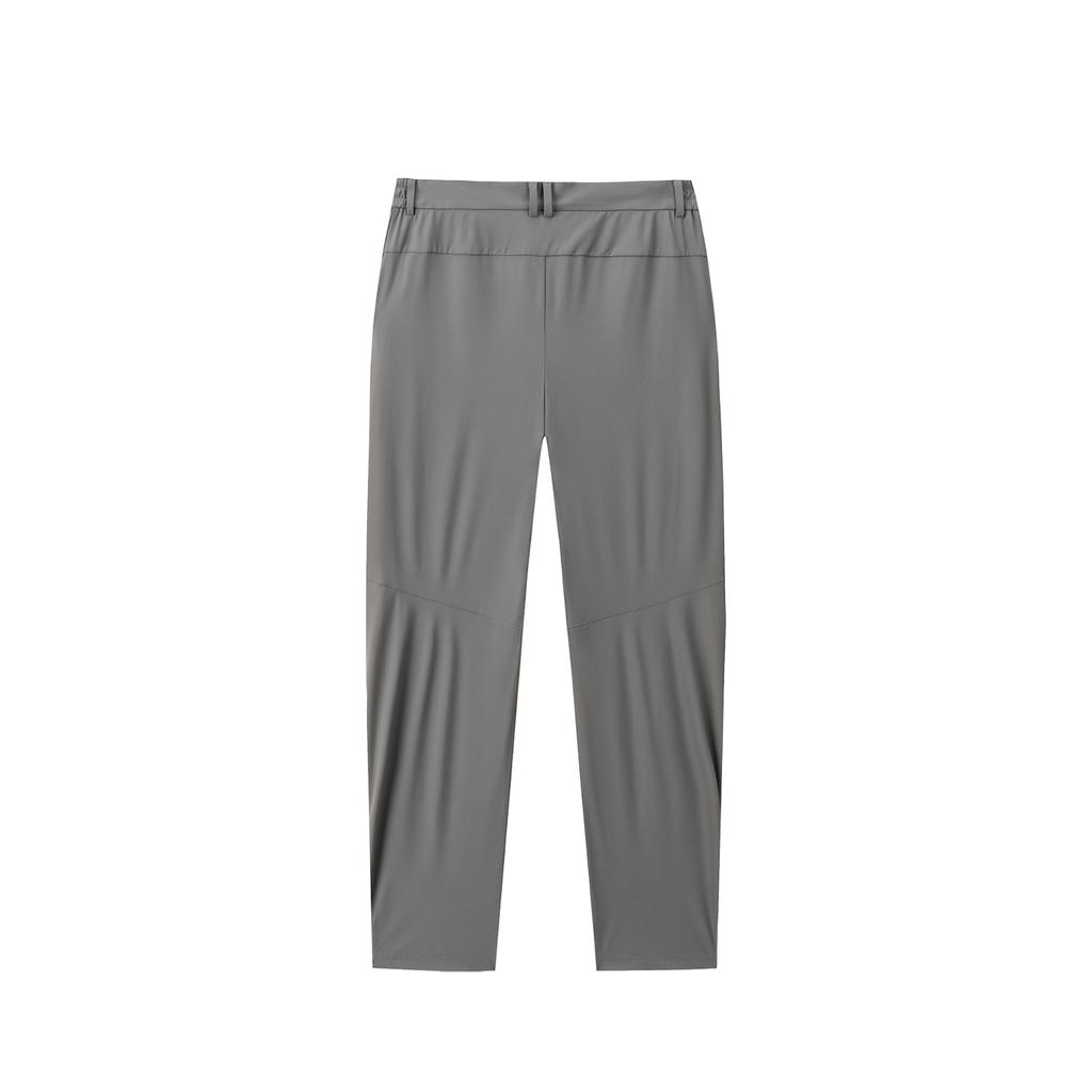 Anta Training Long Pants Fitness Pants Summer Knitted Sports Pants Men bottoms Volcanic-Gray 952627310-2