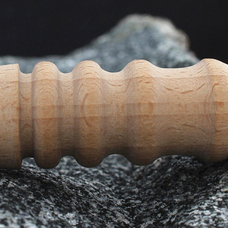 Multi-Size Burnisher Leather Craft Edge Round Slicker Wood Leathercraft Tools