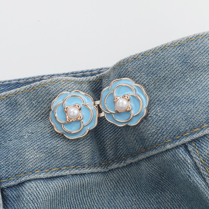 İnci Kamelya Ayarlanabilir Bel Sıkılaştırma Tokası Kotlar İçin