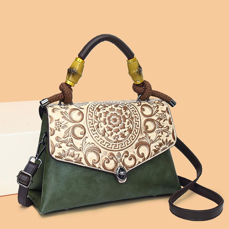 2026 High Quality Retro Handbag Women Shoulder Bag Luxury Handbag Designer 3D Relief PU Leather Ladies Crossbody Tote Sac A Main