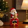 Musical Resin Figurine, Collectible Christmas Home Decor Tabletop Ornament