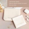 PU Fashion Portable Cosmetic Bag Cover Closure Handle for Travel Storage Protective Case for Sanitary Napkins Lipstick Sundries