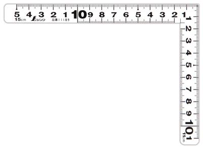 Curved Measure Flat Pita Front and Back Same Eyes White 15 X 11cm 11189