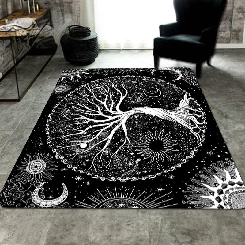 1 τεμ Χαλιά κουζίνας κατά της κούρασης Tree Of Life Εκτύπωση Αδιάβροχο αντιολισθητικό παχύ μαξιλαράκι χαλάκι κουζίνας βαρέως τύπου Comfort στάσιμο χαλάκι για κουζίνα