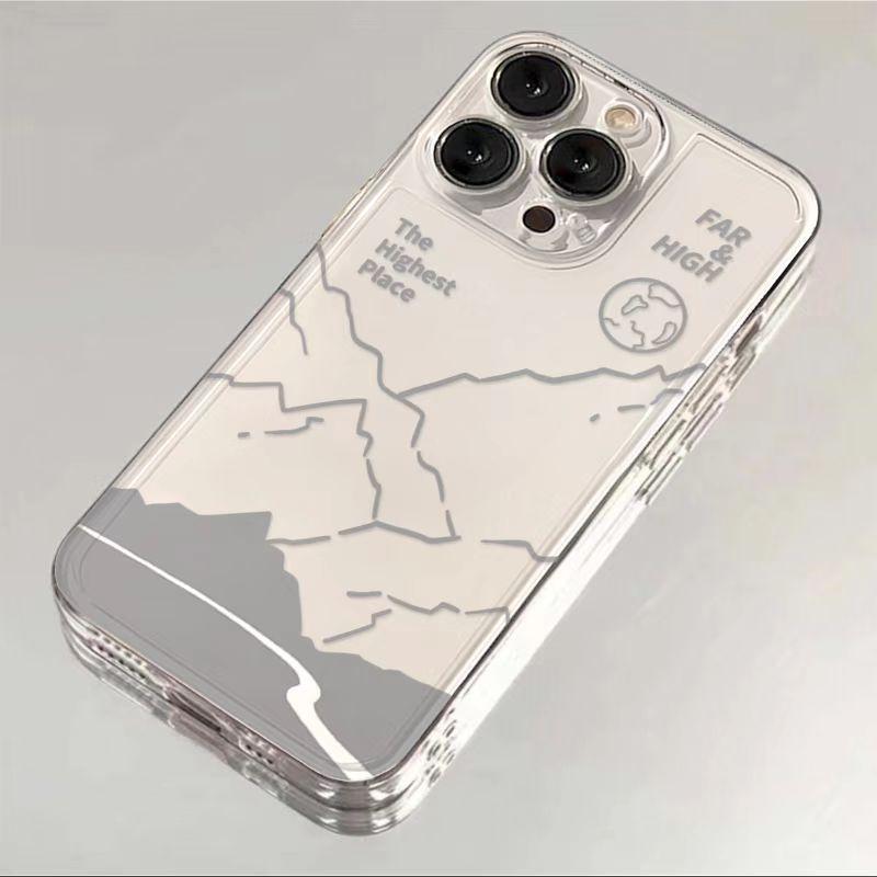Premium Scenic Mountain is suitable for Apple 11promax mobile phone case iphone11 transparent case 11/11 women's 11p.