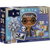 Calendario dell'Avvento di Natale 24 Giorni Conto alla Rovescia Blind Box Set di Figure Harry Wizard Tema Magico Regalo di Natale da Collezione Decorazione
