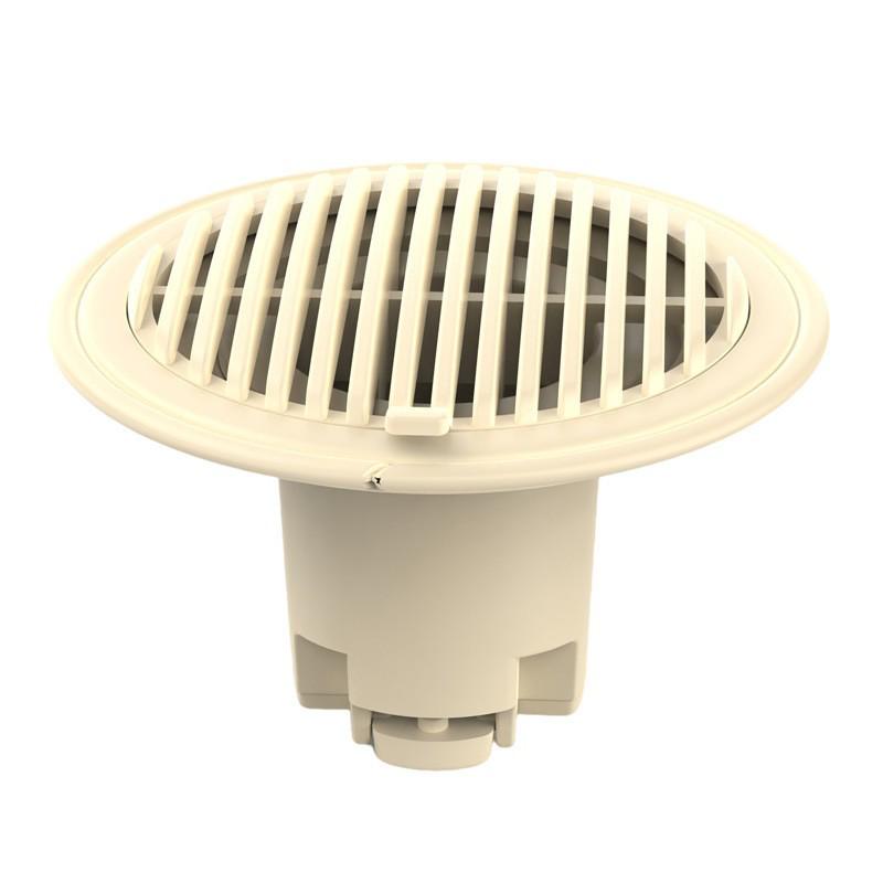 

Silicone Anti-Clog Floor Drain with Odor and Insect Protection жёлтый/кремовый