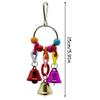 Parrot Foot Toy With Colorful Beads Stress Relief Bird Interactive Bird Toys for Bird Cage Accessories