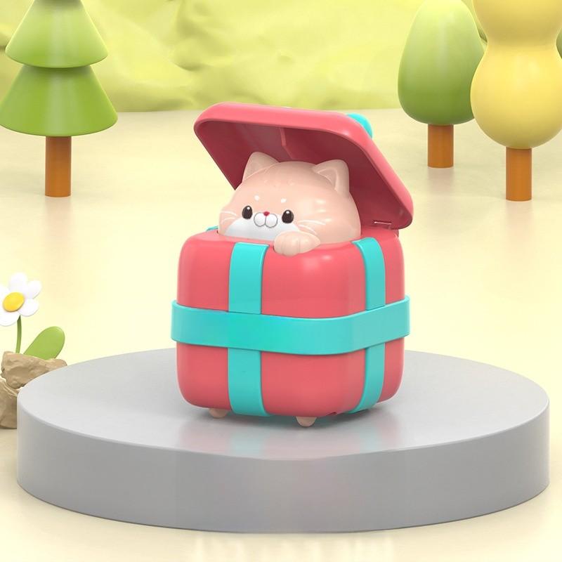 Preschool Learning Toy With Pressing Slider Cat For Early Education Kids