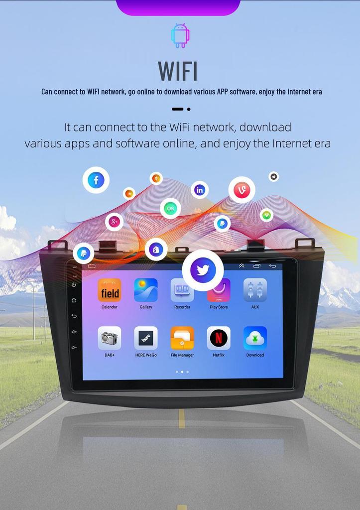 Mazda 6 (2004-2015) Android Navigation GPS System