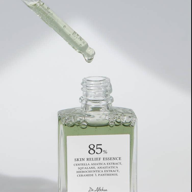 Dr Althea Skin Relief Essence 30ml 85% Centella Cica Hyaluronic Acid Soothing Hydrating Barrier Care