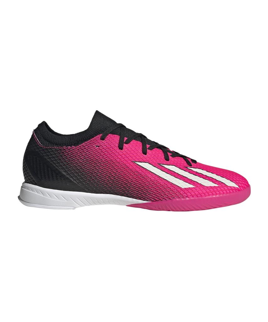 Adidas X Speed Indoor Futsal Team Shock Black Size cm Men's Portal.3 Shoes, LVG57/LSE22, Pink/Zero Metallic/Core (GZ5068), 25.5