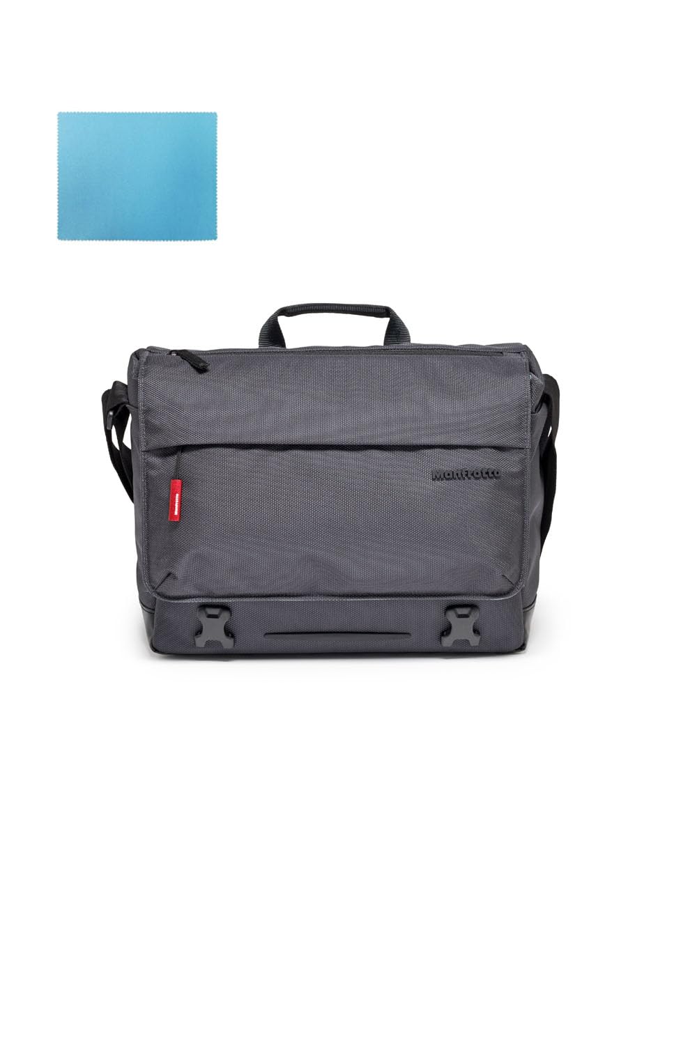 

Manfrotto Manhattan Speedy 10 Messenger Includes Cleaning Suitable for DSLR and Mirrorless Laptop JP A00016BMB Bag, 9L, Cloth, Cameras, сірий колір