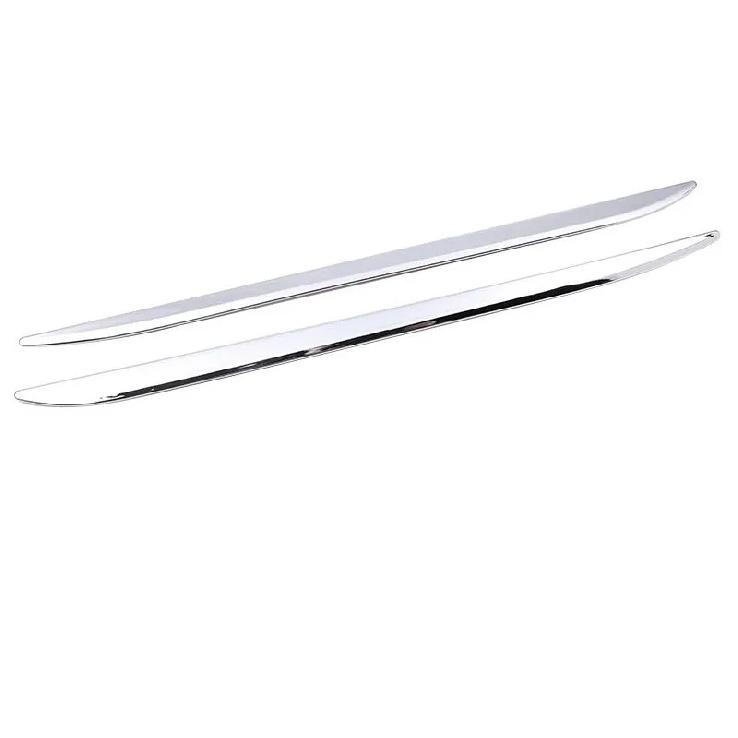 

ABS Side Molding Decorative Strips Trim Sticker For Mercedes Benz E Class W213 E200l 300l 2016 2017 AMG Car Accessories срібний