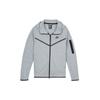 Sportswear Tech Fleece com capuz e zíper completo (Dimensionamento Ásia) Cinzento Escuro Mesclado Masculino Streetwear CU4490-063