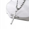 Cross with Chain Silver Men' CROSS Diamond ITALIAN CHAIN
