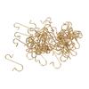 50Pcs S Hooks Novel Shape 3 Colors Sufficient Quantity Wear Resistant Multi Functional S Hooks for