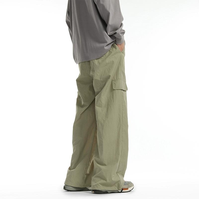 2024 Spring Men Streetwear Hip Hop Joggers Cargo Pants Men Multi-Pocket Elastic Waist Harem Trousers Male Harajuku Casual Woman Pants