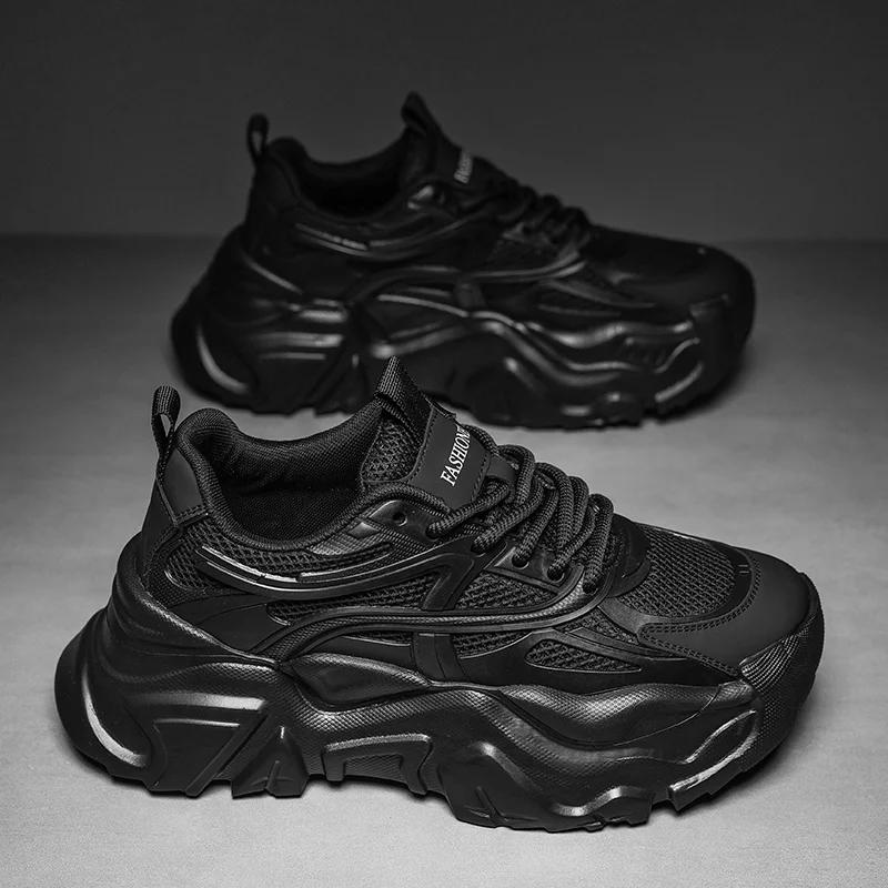 

Мужская обувь Кроссовки Мужские теннисные туфли Роскошные мужские повседневные кроссовки для бега Дышащие модные мокасины Кроссовки для мужчин 44