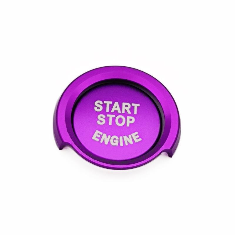 BMW X1/1/2/3 Series Ignition Ring Decoration: Aluminum Alloy Car Modification Sticker