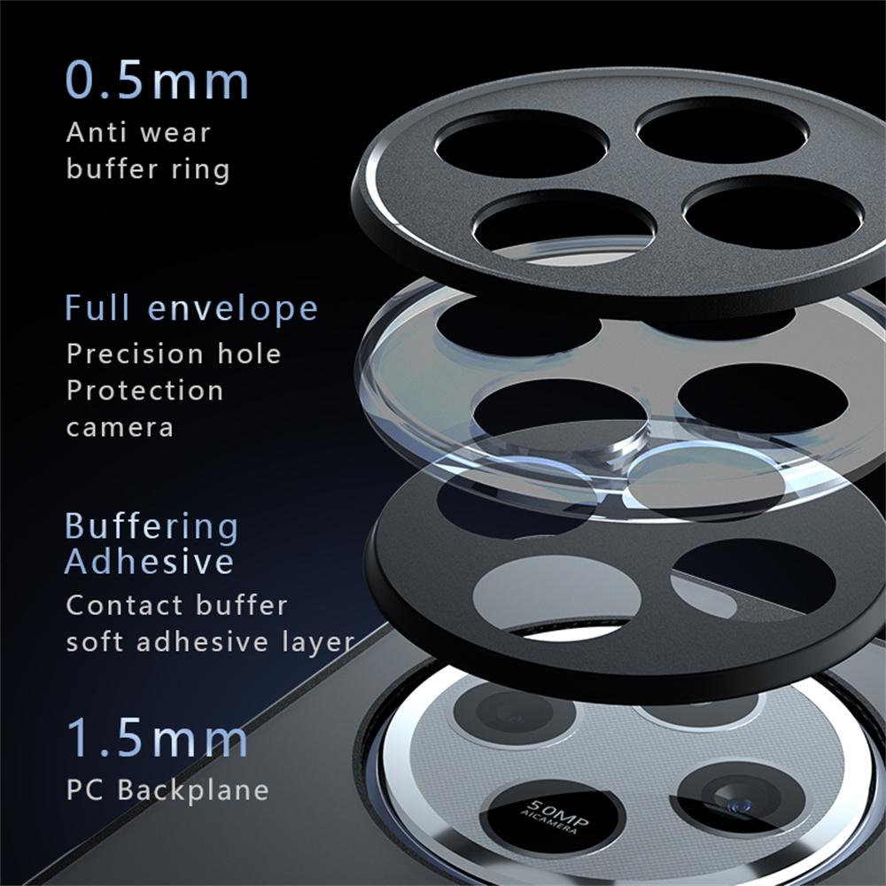 For Xiaomi Poco C75 4G/Redmi 14R 5G/14C 4G Case Skin-Touch TPU+PC Matte Phone Shell,Transparent Black