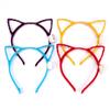10pcs Luminous Headband Cat Bunny Ear Led Hairbands Flash Headband Light Up Hair Accessories Wedding Party Headdress