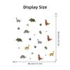 Cartoon Colorful Dinosaurs Wall Stickers for Kids Room Decor Bedroom Background Living Room Decoration Baby Nursery Wall Decals