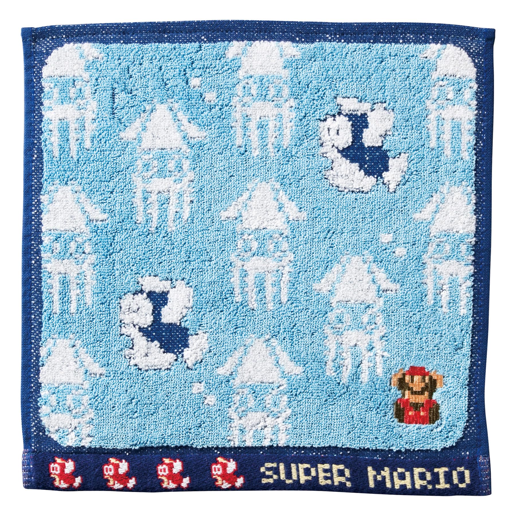 

Marushin Hand Mini Nintendo Mario Underwater Cotton Character Birthday 4485003600 Towel, Towel, Stage, Handkerchief, Design, Absorbent, Gift, Gift,