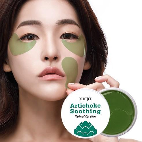 Petitfee Artichoke Soothing Hydrogel Eye Patch Calming & Hydrating Care 60 Patches
