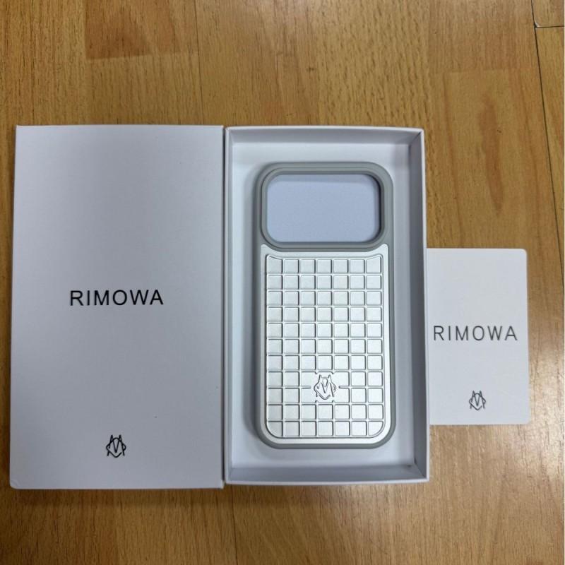 RIMOWA Kovové ochranné pouzdro IPhone 17 Pro Max 18 Nárazuvzdorný hliníkový kryt na telefon