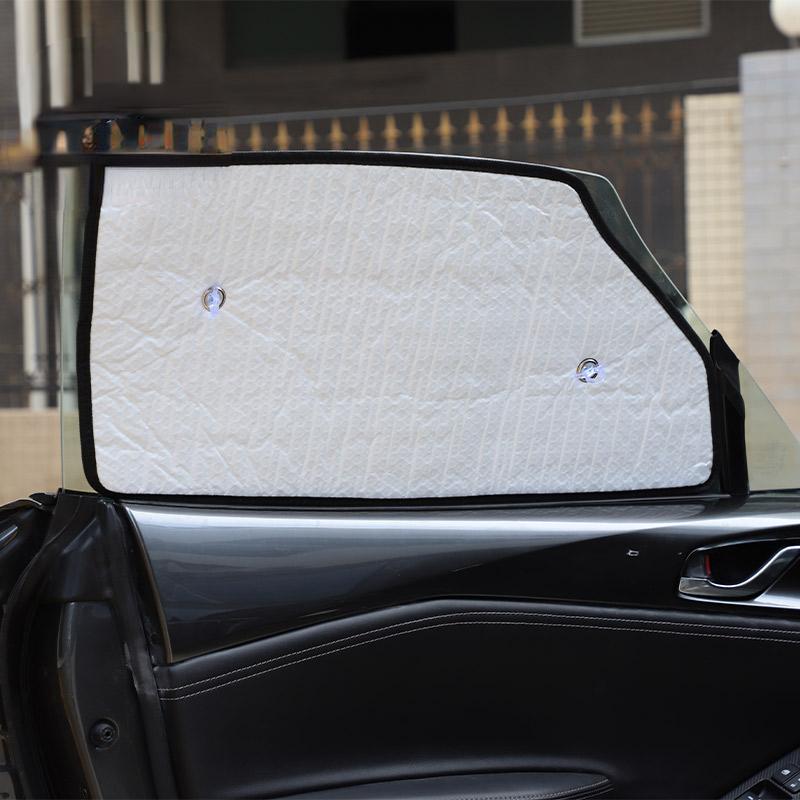 Für Mazda MX-5 ND2016-2023 Aluminiumfolie Silber Auto Frontscheibe Vollfensterglas Sonnenschutz Sonnenschirm Auto