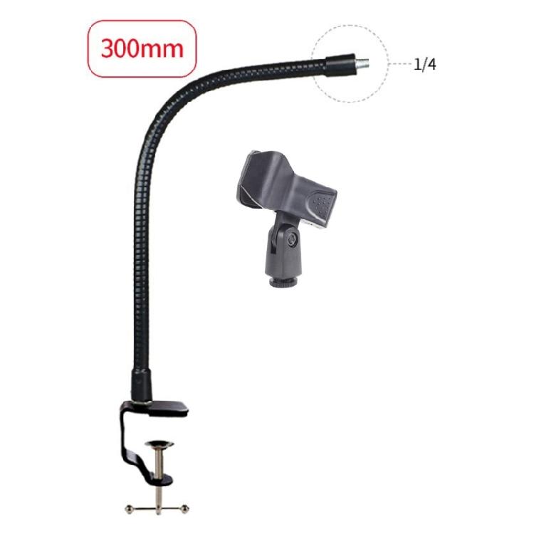 Flexible Positioning Microphone Holder Gooseneck Stand Stable Support Heavy Microphones For Performers Guitarists
