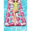 Foldable Inflatable Pool Float Lounge Water Float With Headrest Pool Floaties Raft Floating Pool Lounger Sun Tanning Float Water