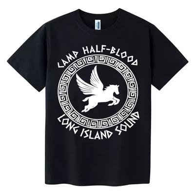 2025 Trendy Graphics Men Women Harajuku Clothing Camp Half Blood Fashion TShirt Short Sleeve Tee Shirt Oversized Tops Streetwear