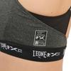Leone 1947 Melange Sports Training Dark Gray Melange Women's Bra,
