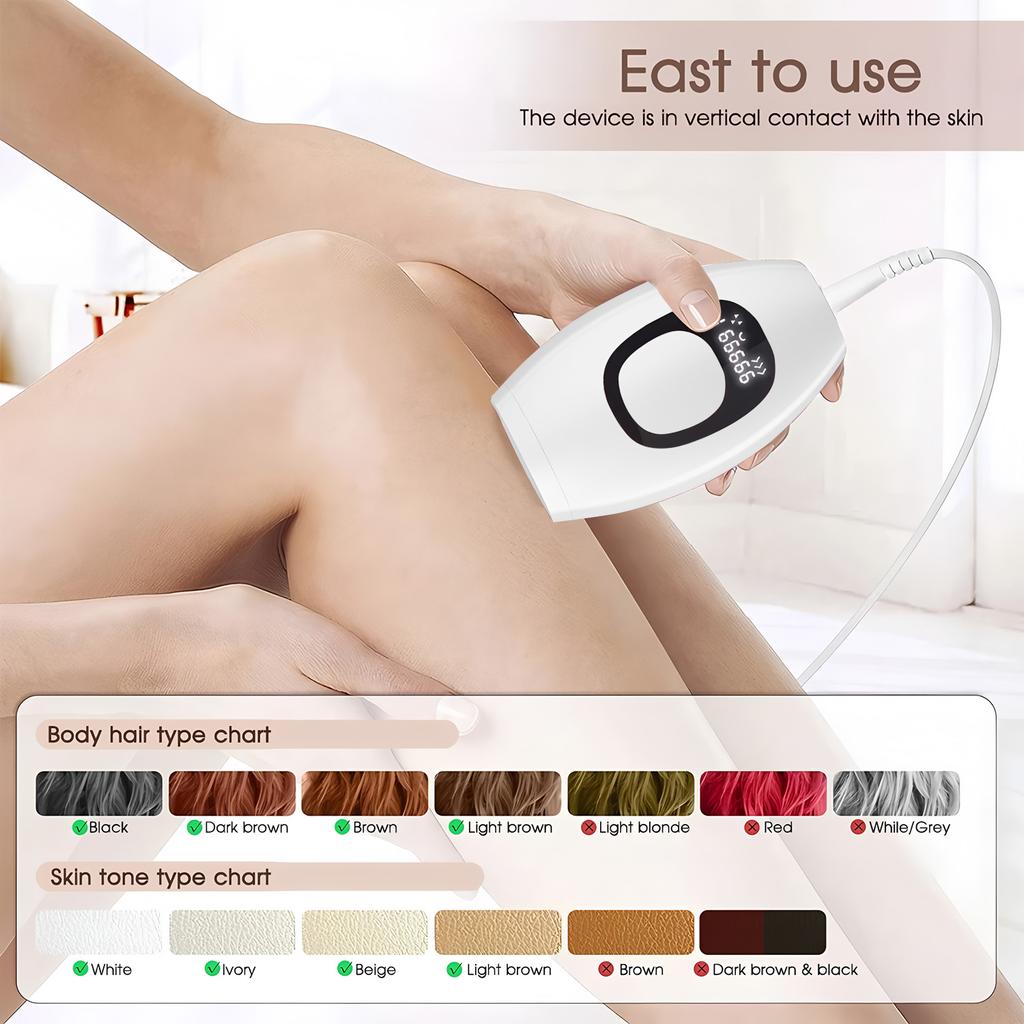 Body Bikini IPL 999,999 Flash Depilator Pulses Permanent Laser Epilator Painless For Women Hair Removal Home Use