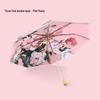 PALONY Women's Floral UV Folding Sun Umbrella