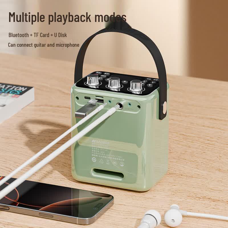 SANSUI T80 Portable Outdoor Bluetooth Speaker (CN version)