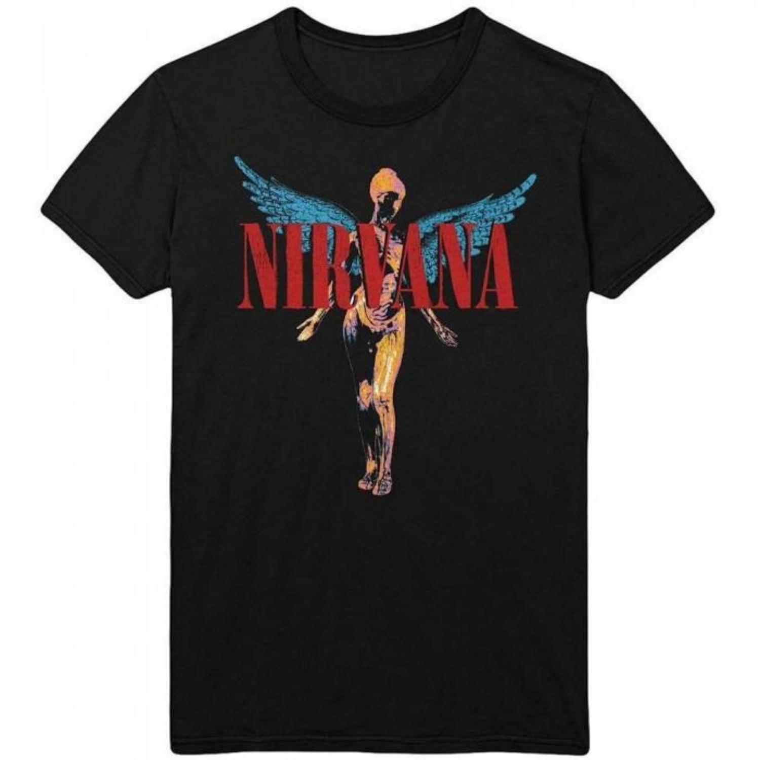 Унисекс футболка для взрослых Nirvana Ангельская S