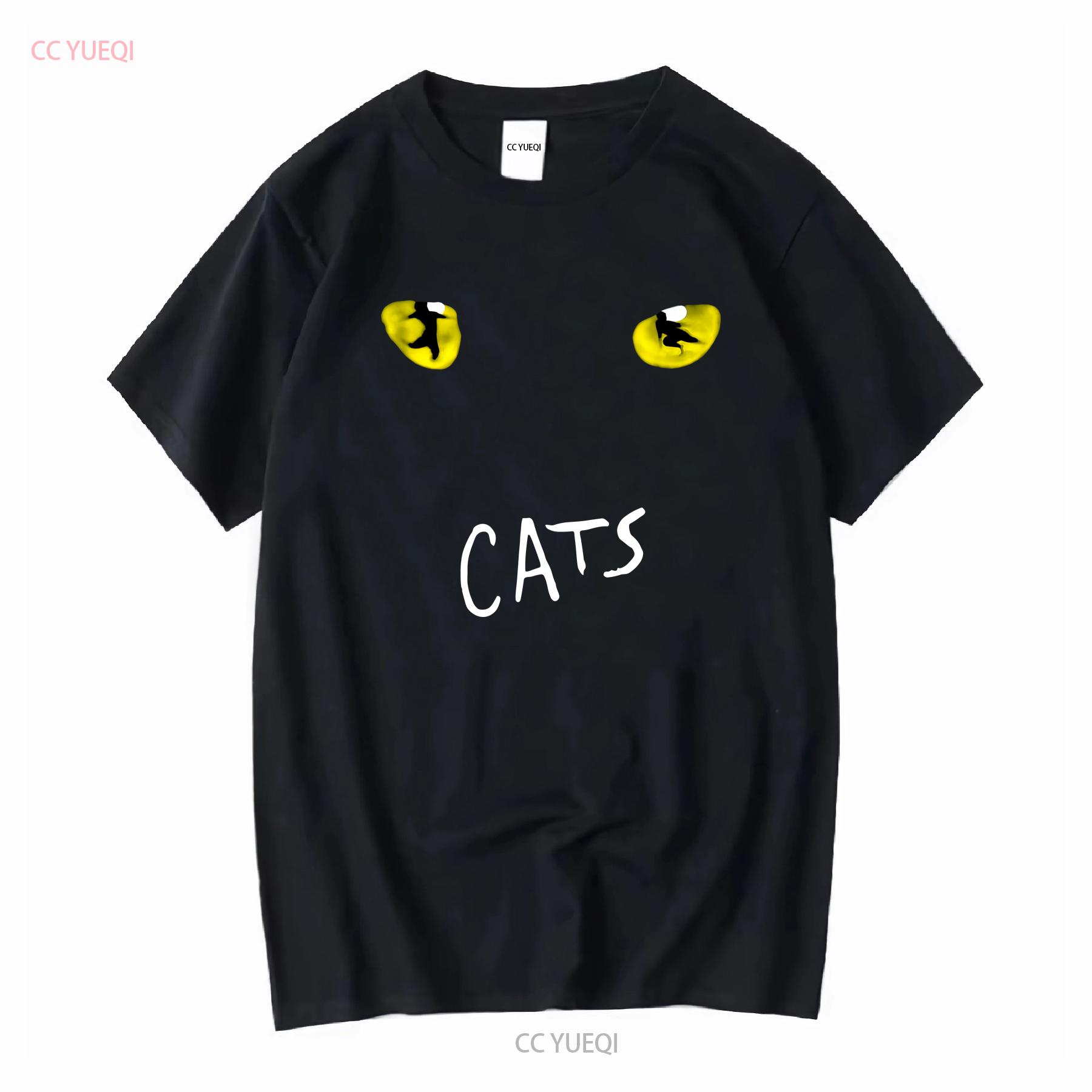 

Official CATS Logo T Shirt long or short sleeves vintage Washed Casual designer clothes Stylish Versatile Soft streetwear 4XL