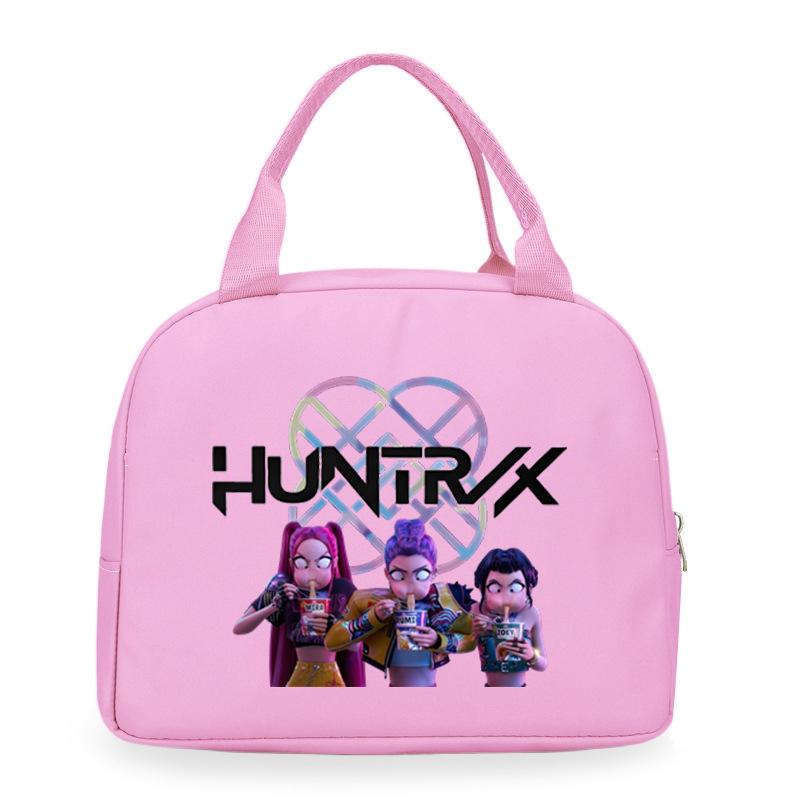 Cartoon Animation Academy Meal Bag Student Thermal Insulation Lunch Box Bag Office Workers Handheld Bento Bag
