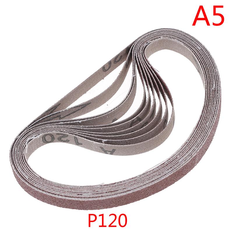 10Pcs Sanding Belt Belts For Sander Power Tool 40,60,80,100,120,180,320 Grit