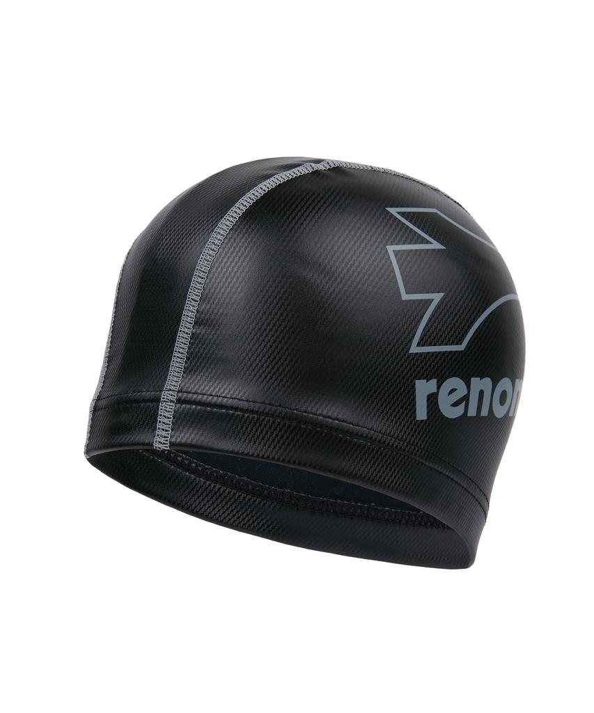 Lenomasuyeongbog Accessories Adult Logo Polytex Swim Cap Black Ro-Rc2C104-Bk