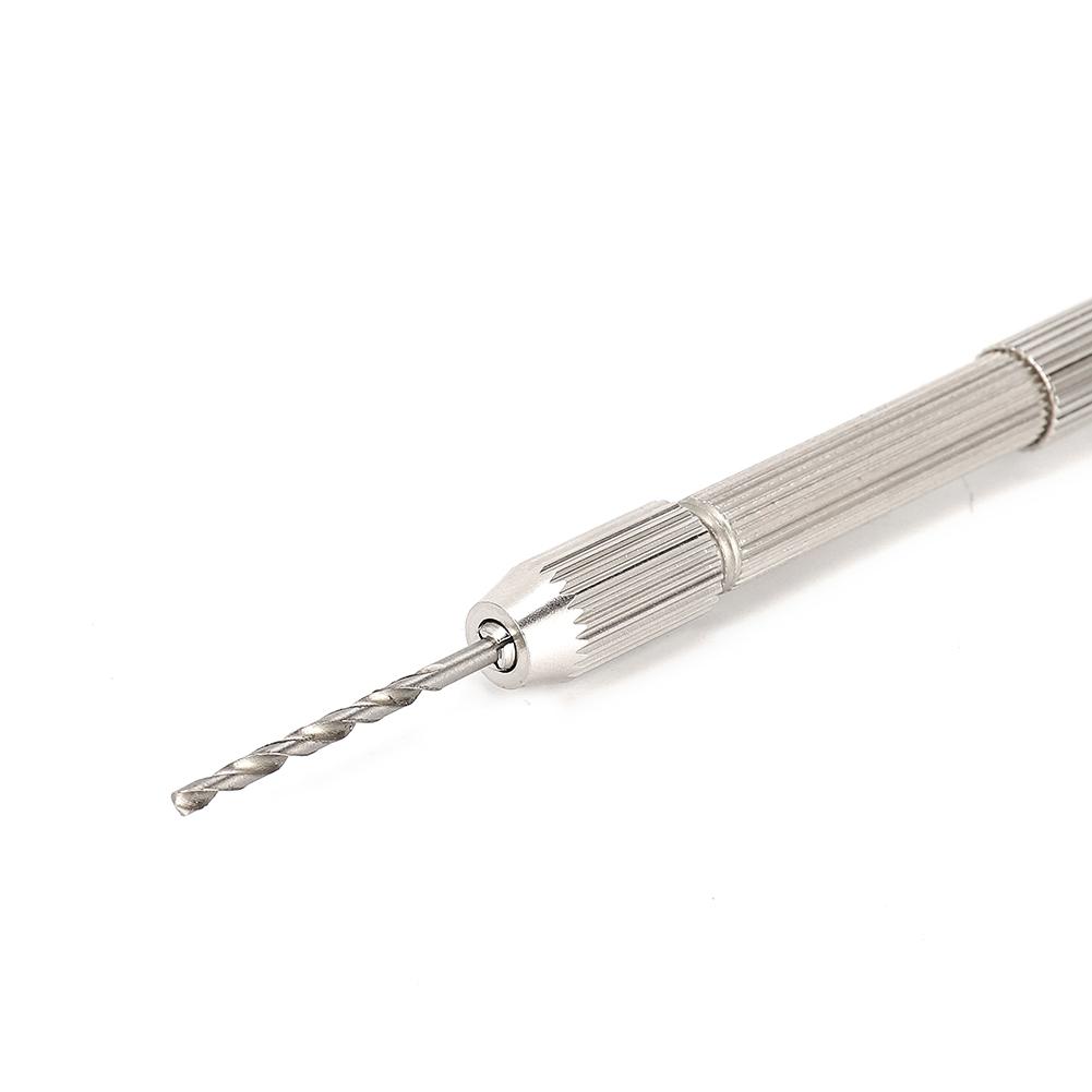Hand Drill Hole Opening Home Keyless Chuck Manual Mini