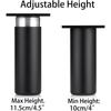 Adjustable Cabinet Legs Adjustable Furniture Legs Sofa Furniture Cabinet Riser DIY Furniture Replacement Legs for TV Cabinet Foo